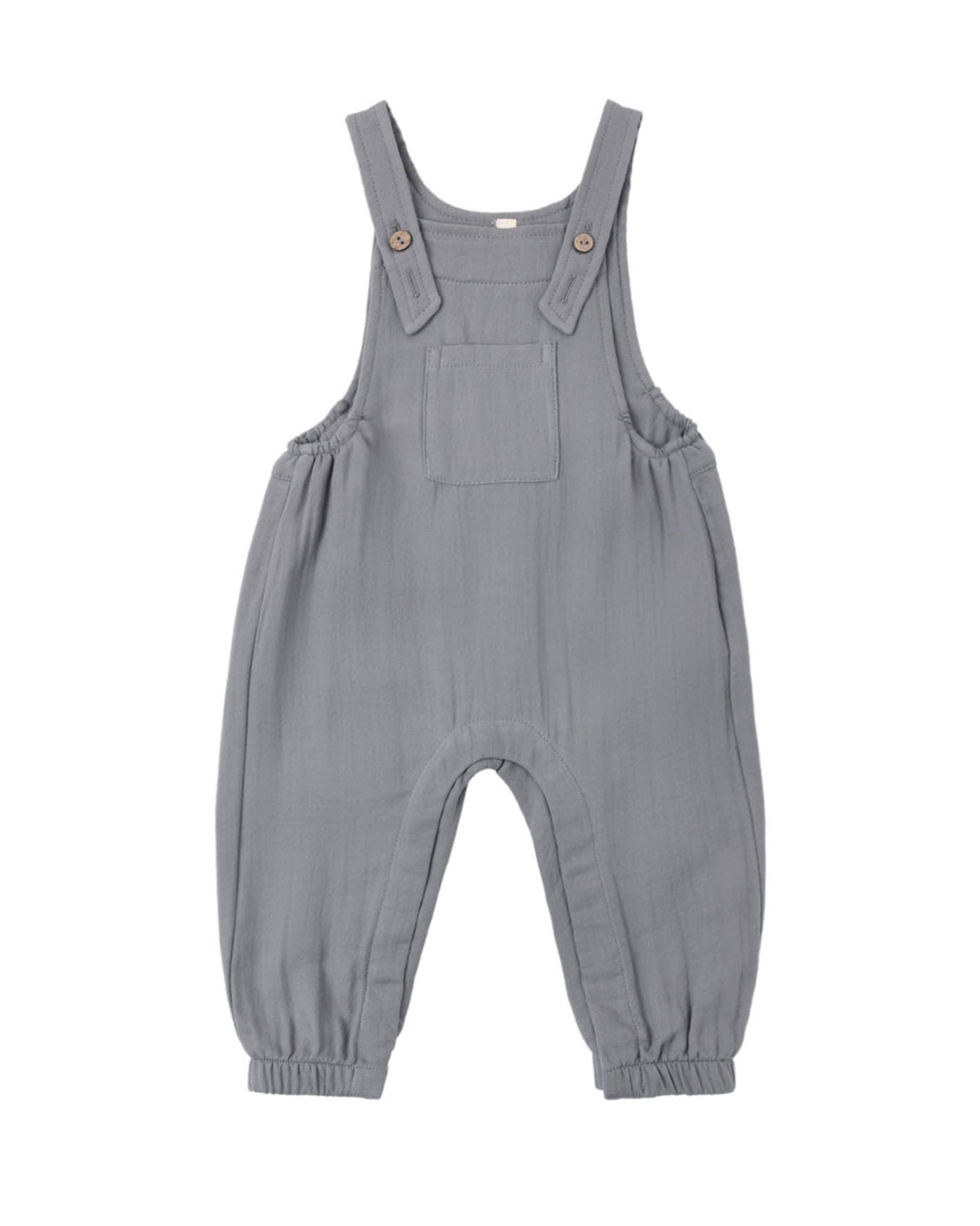 Baby Overall in Slate - Rylee + Cru