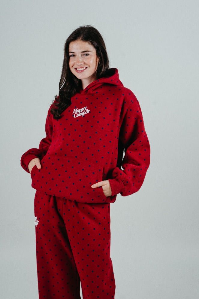 Merlot Dottie Hoodie - Happy Camp3r