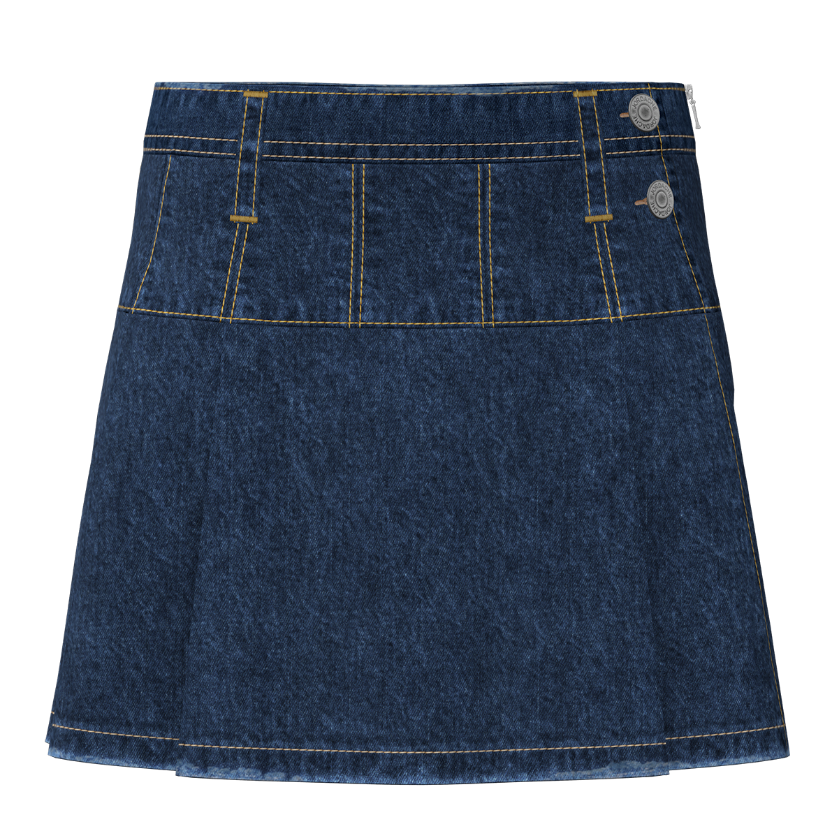 Pleated Wrap Skirt - Jordache