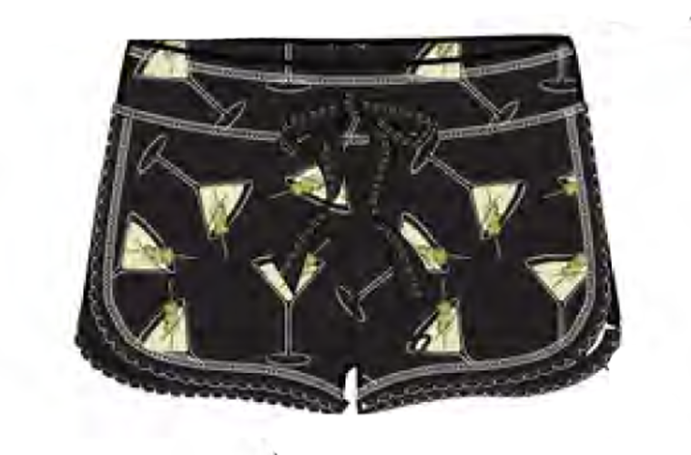 Merrier with a Martini shorts - P.J. Savage