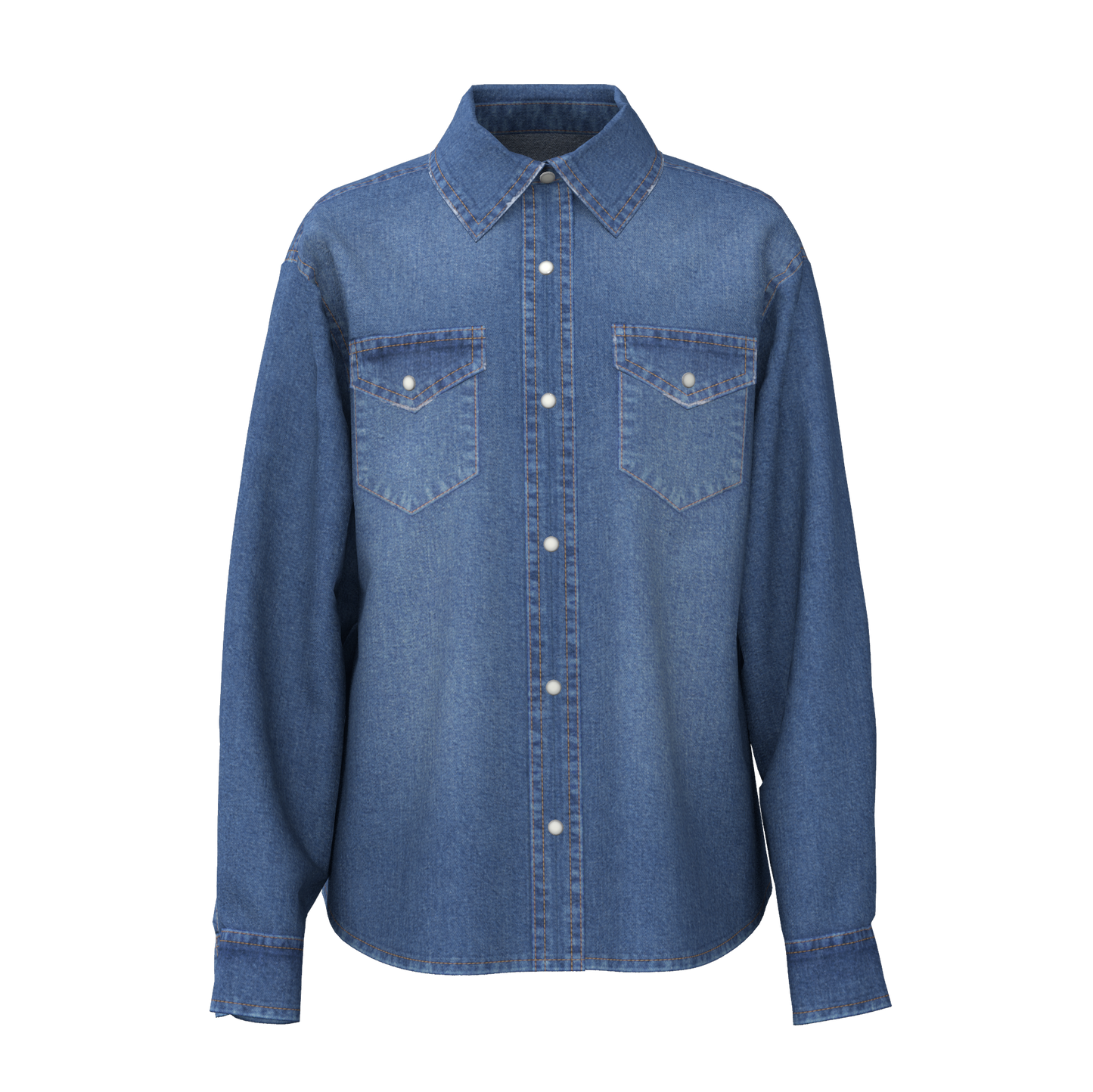 Denim Button Up Shirt