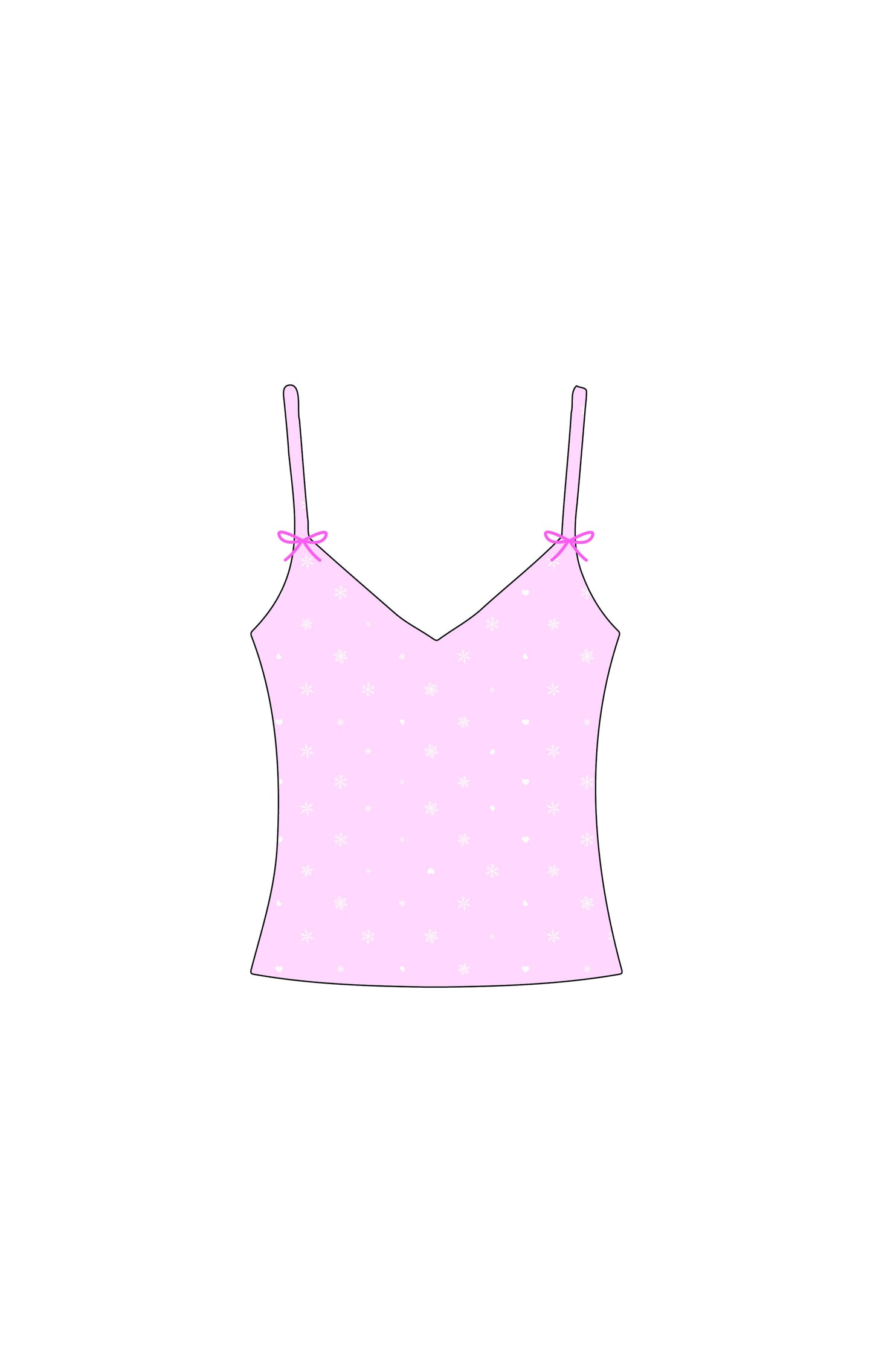 Snow Angel Olivia Tank - Happy Camp3r