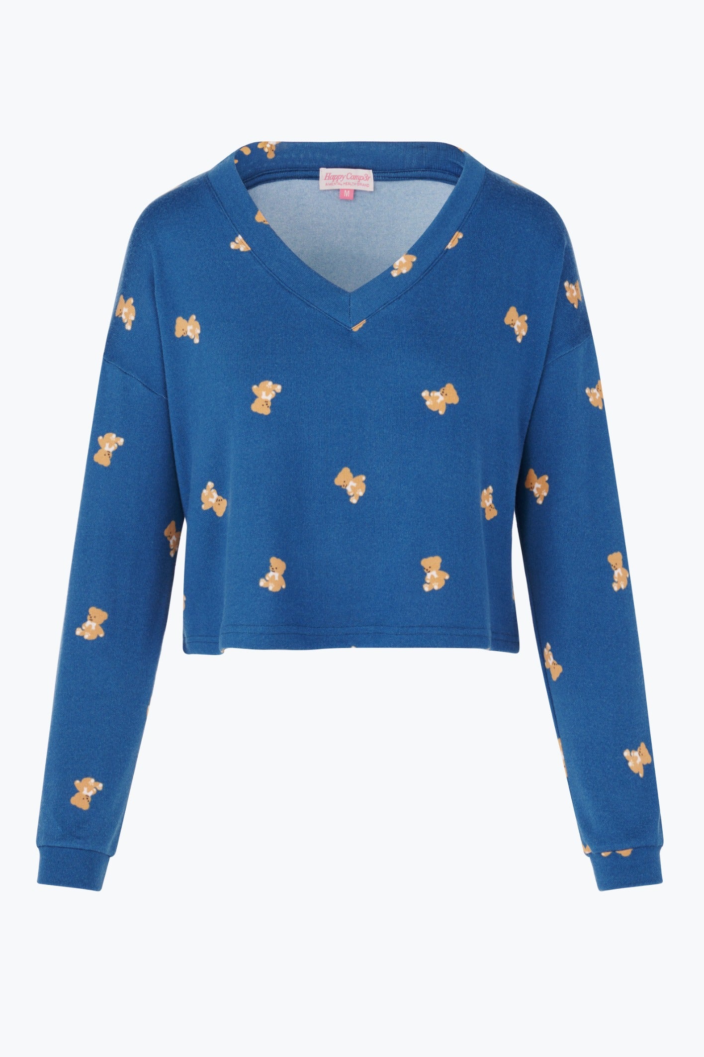 Denim Blue Camp3y Dreams Luna Lounge Top - Happy Camp3r