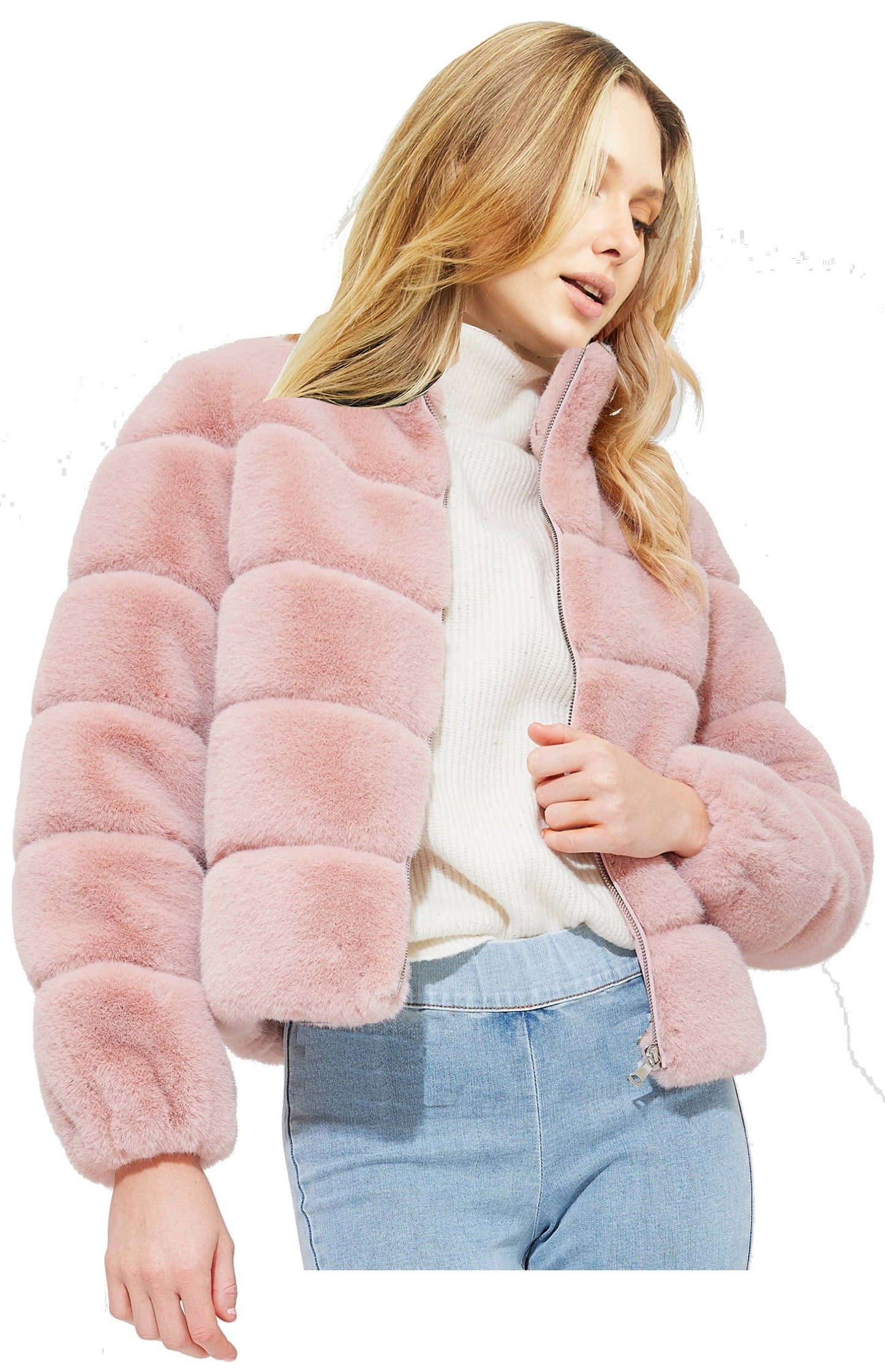 FAUX FUR JACKET