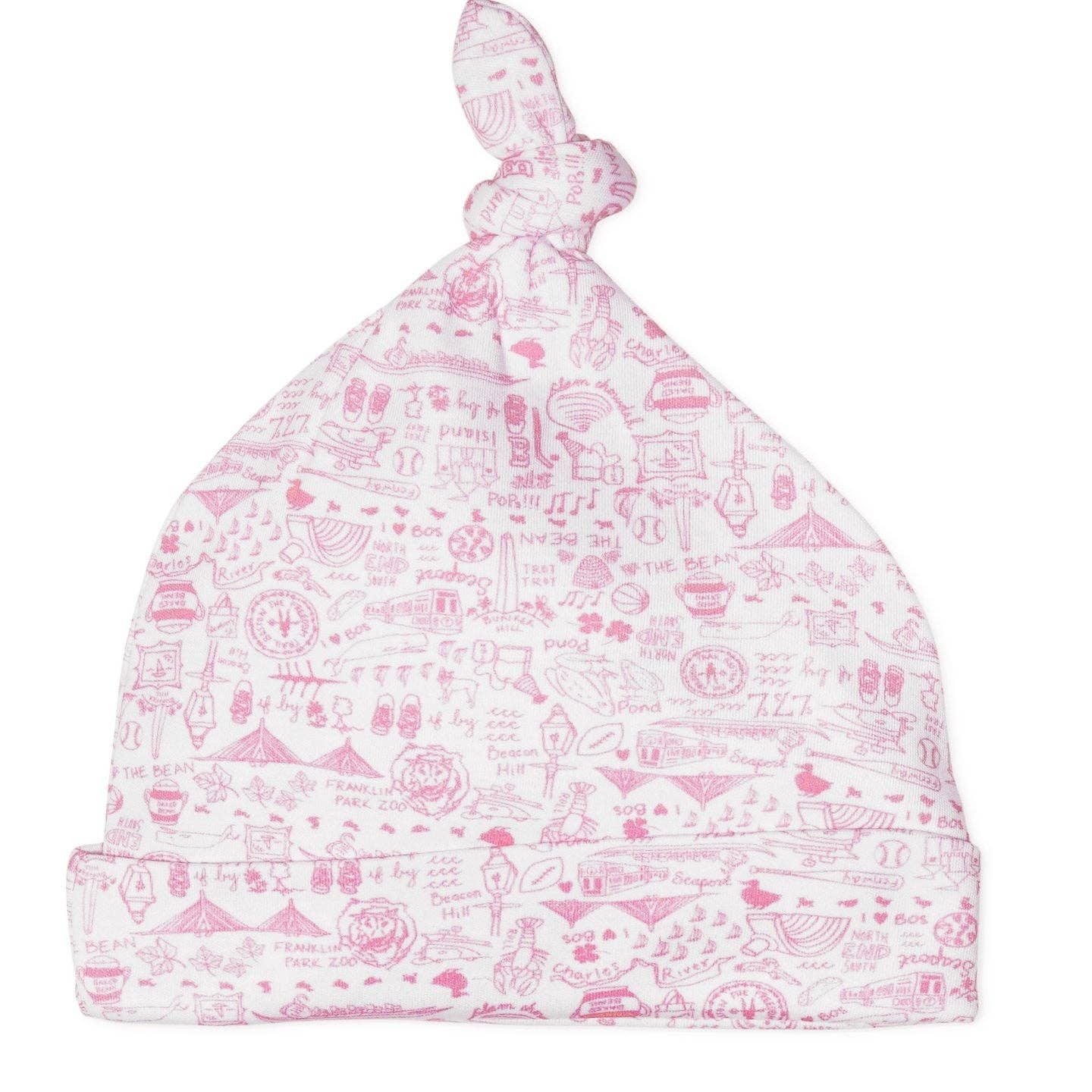 Boston Knotted Baby Hat