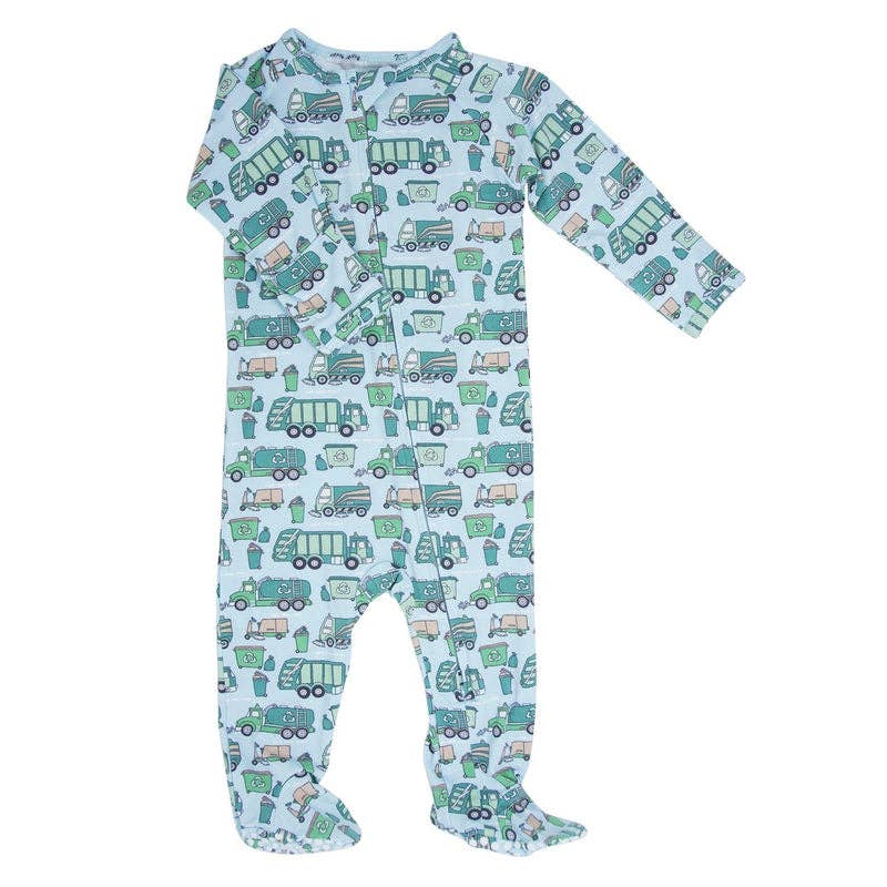 Zipper Footie - Reduce Reuse Recycle