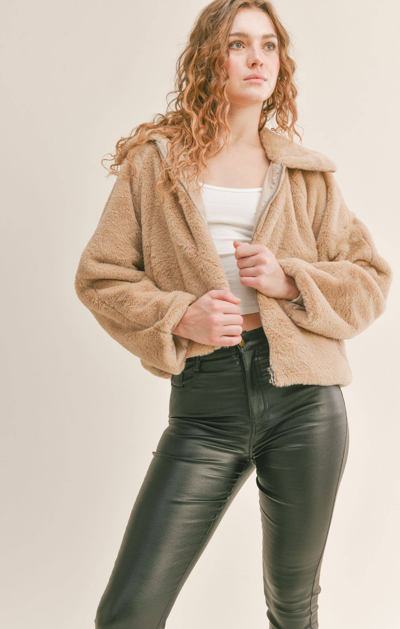 Faux Fur Jacket