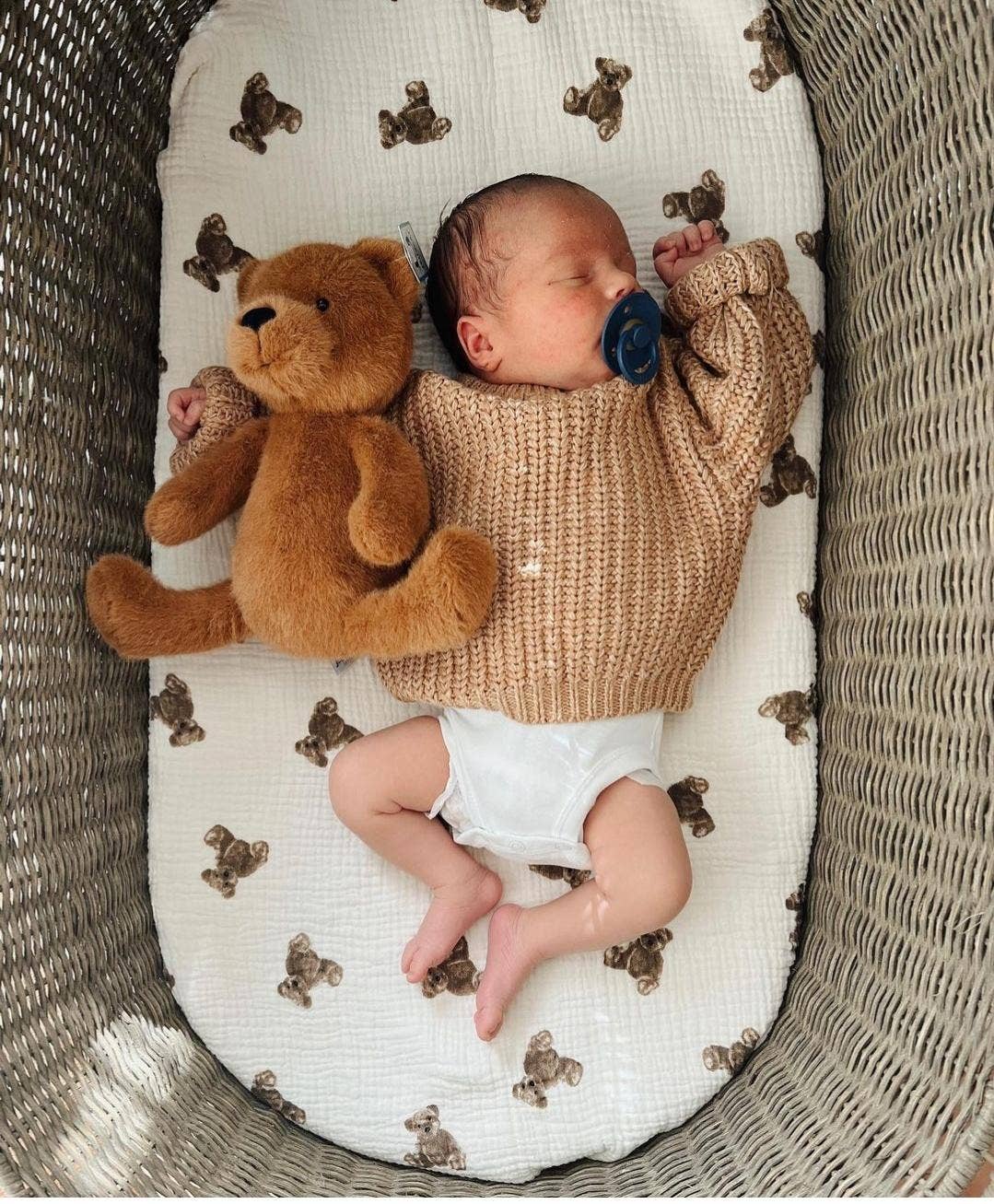 Baby Cotton Chunky Knit Sweater (nb-24m)