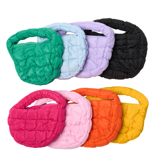 Mini Quilted Nylon Purses for Girls & Tweens - 8 Colors!