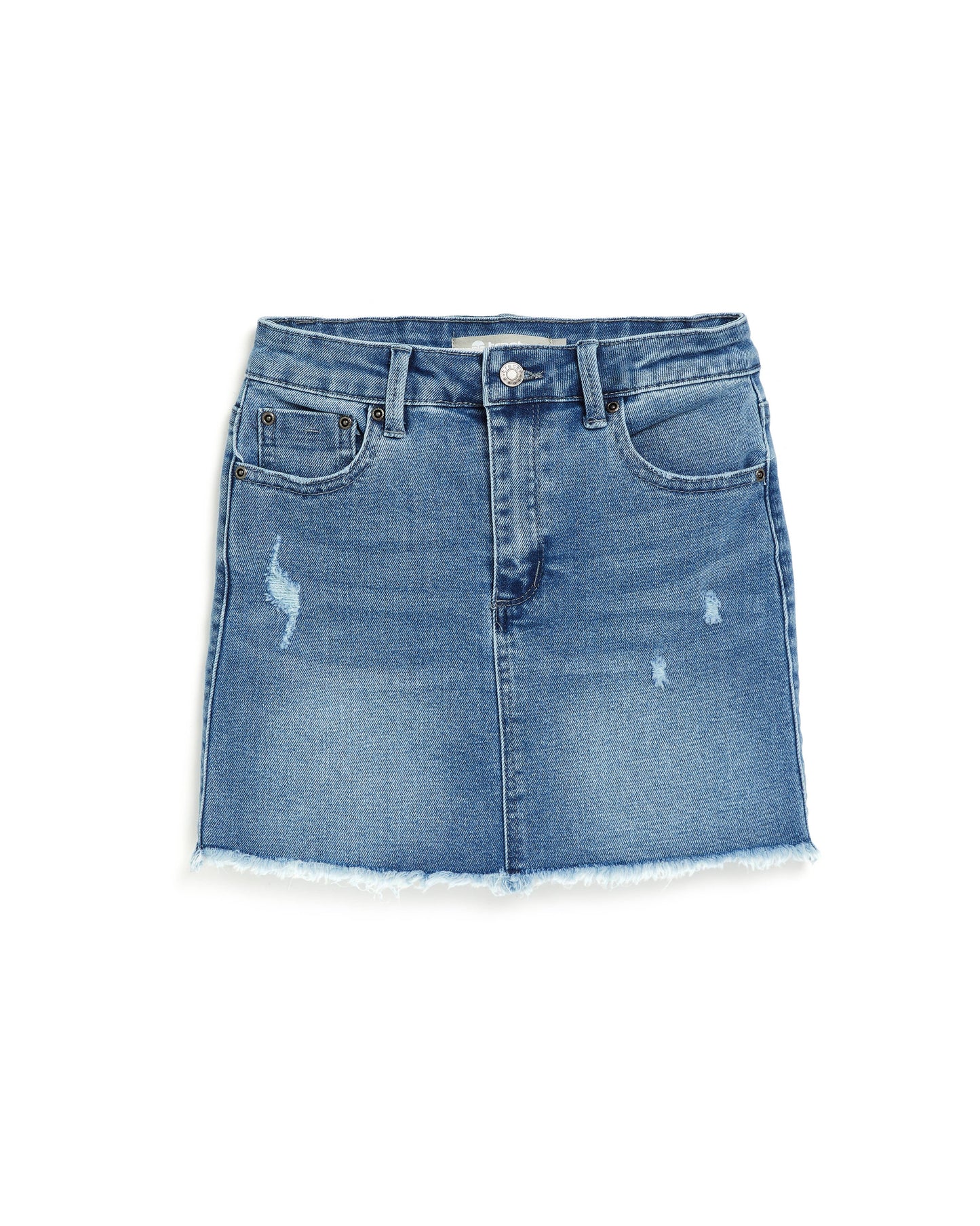 MINI FRAY HEM SKIRT