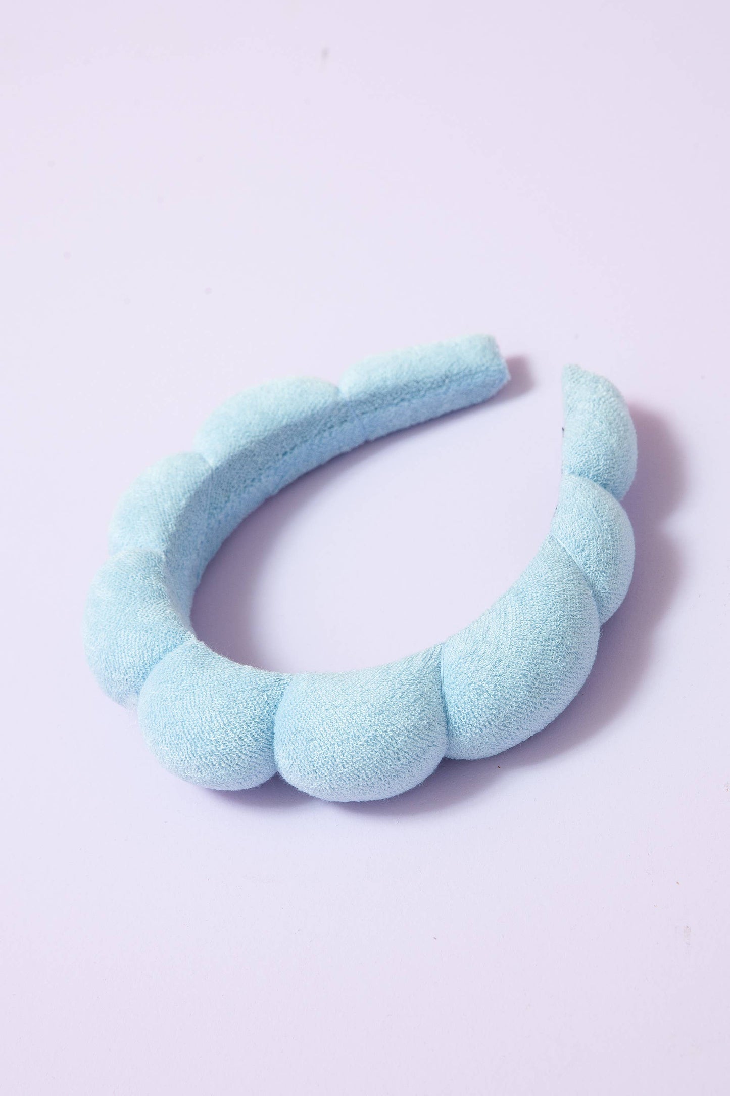 SPA SPONGE TERRY TOWEL SCALLOPED HEADBAND