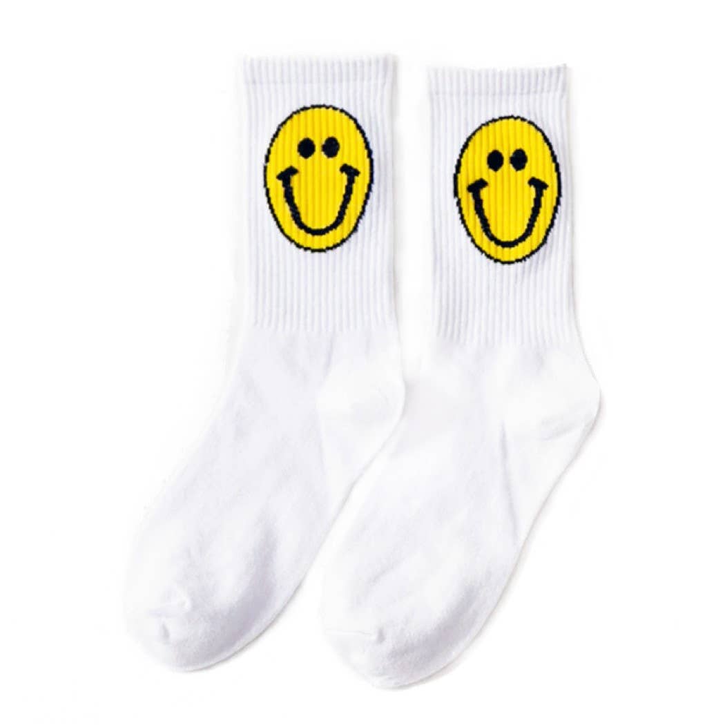 Happy Face Socks for Girls