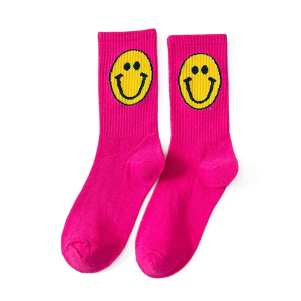 Happy Face Socks for Girls