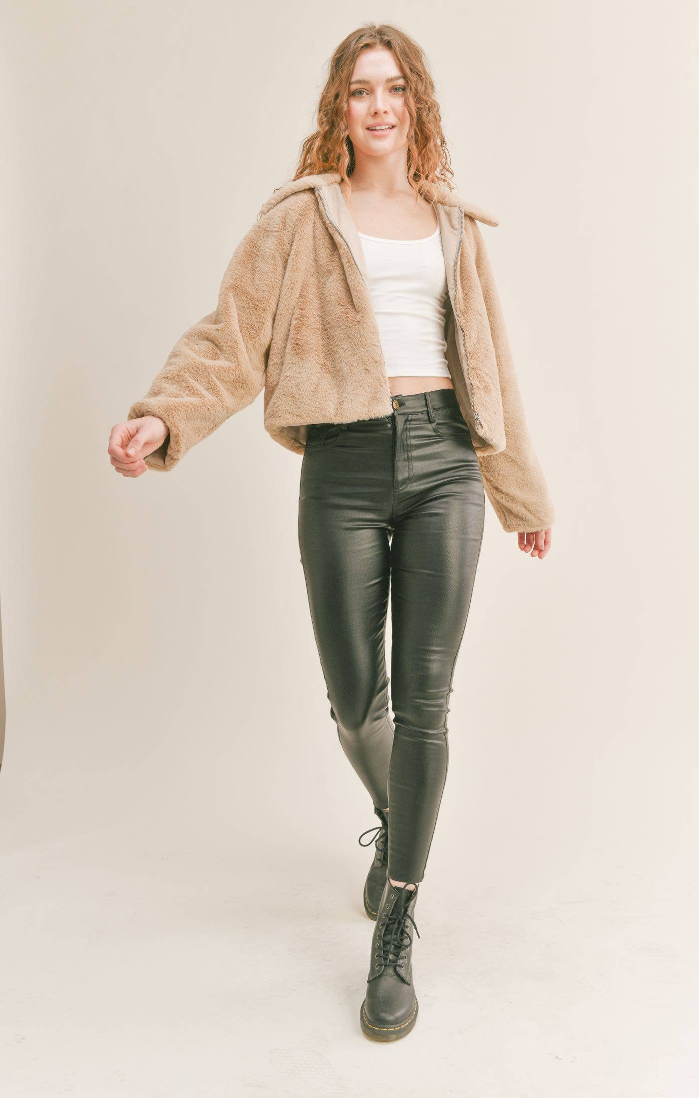 Faux Fur Jacket