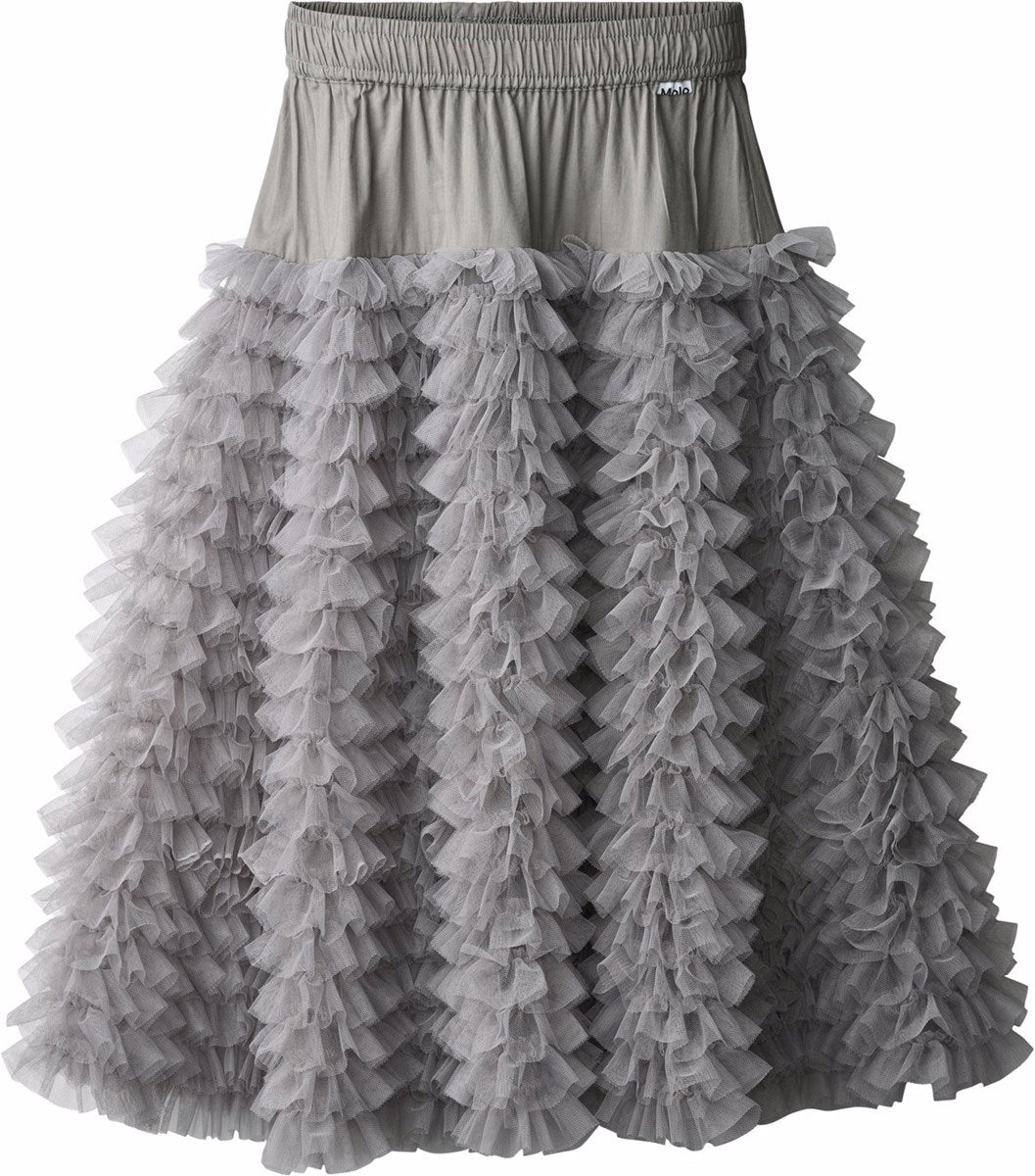 Bliss skirt in Grey Flannel - Molo
