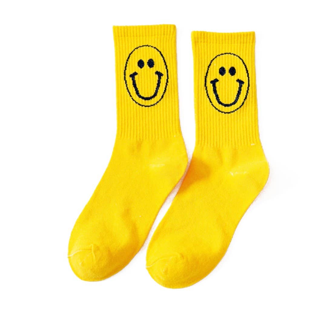 Happy Face Socks for Girls