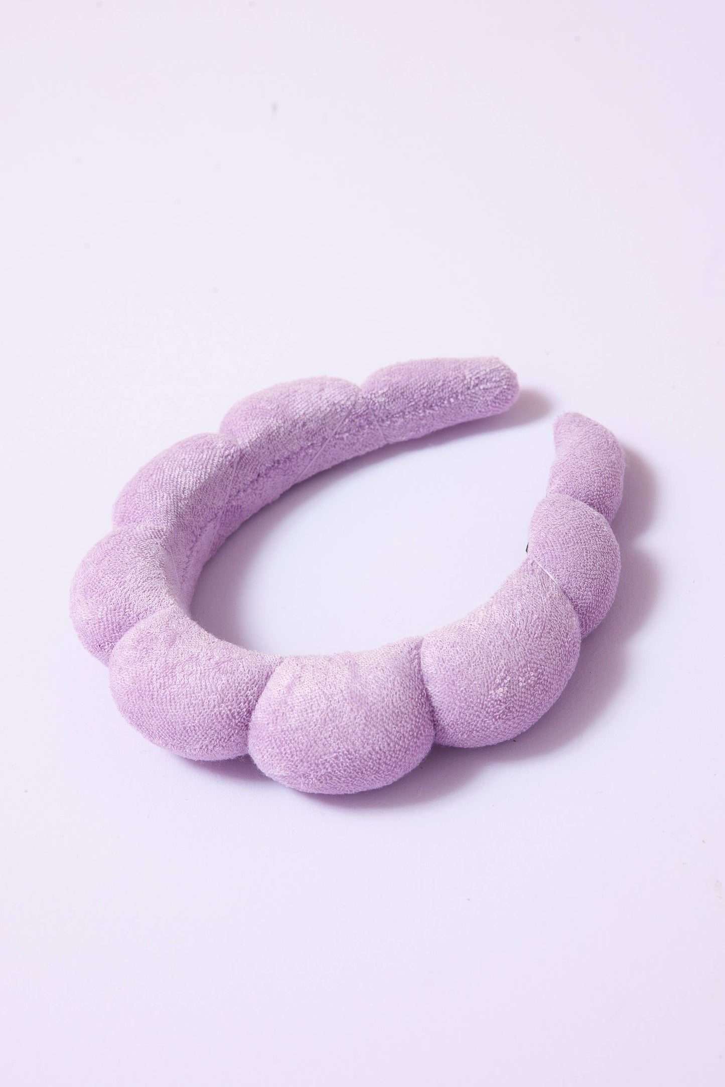 SPA SPONGE TERRY TOWEL SCALLOPED HEADBAND