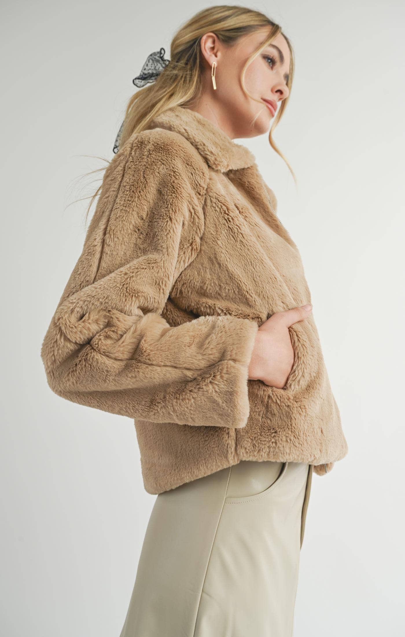 Faux Fur Jacket