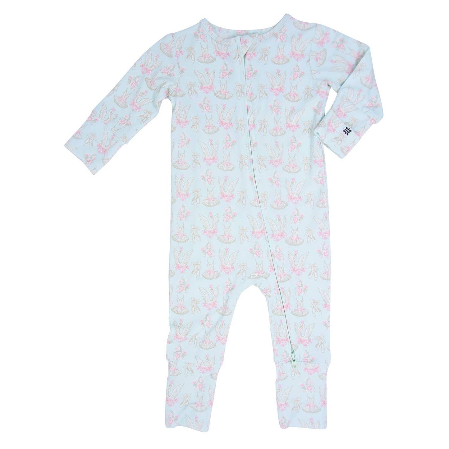 Convertible Romper - Dancing Swans