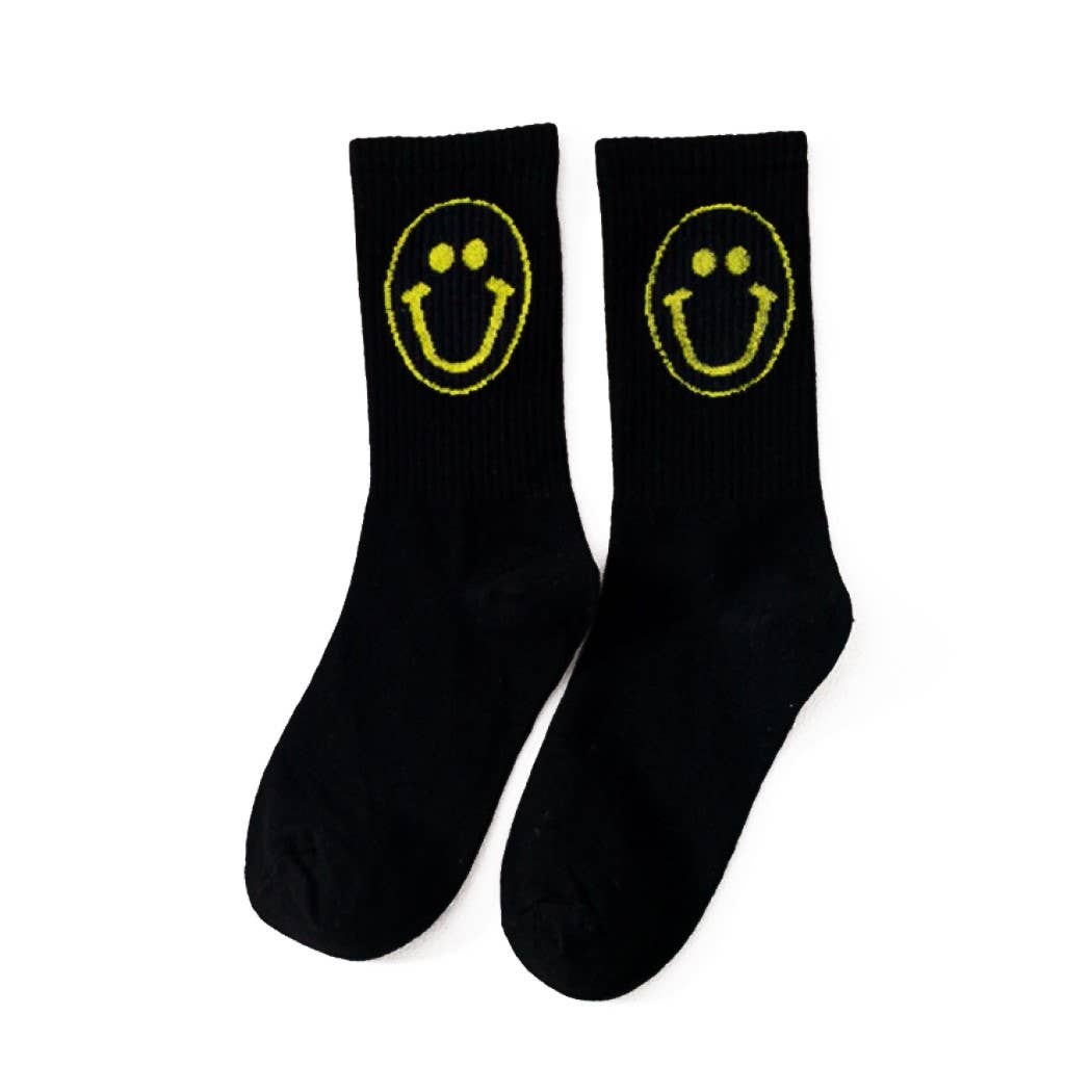 Happy Face Socks for Girls