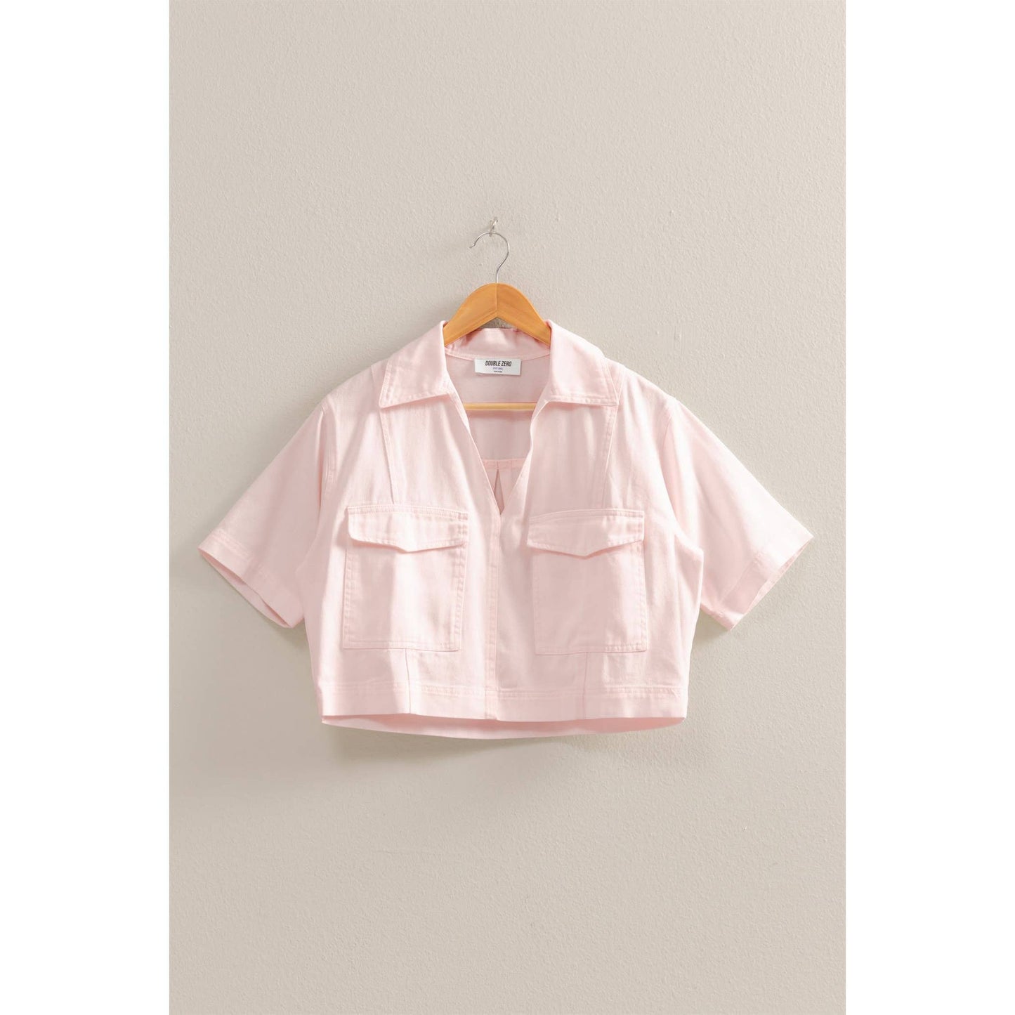 Spring Short Sleeve Denim Shirts