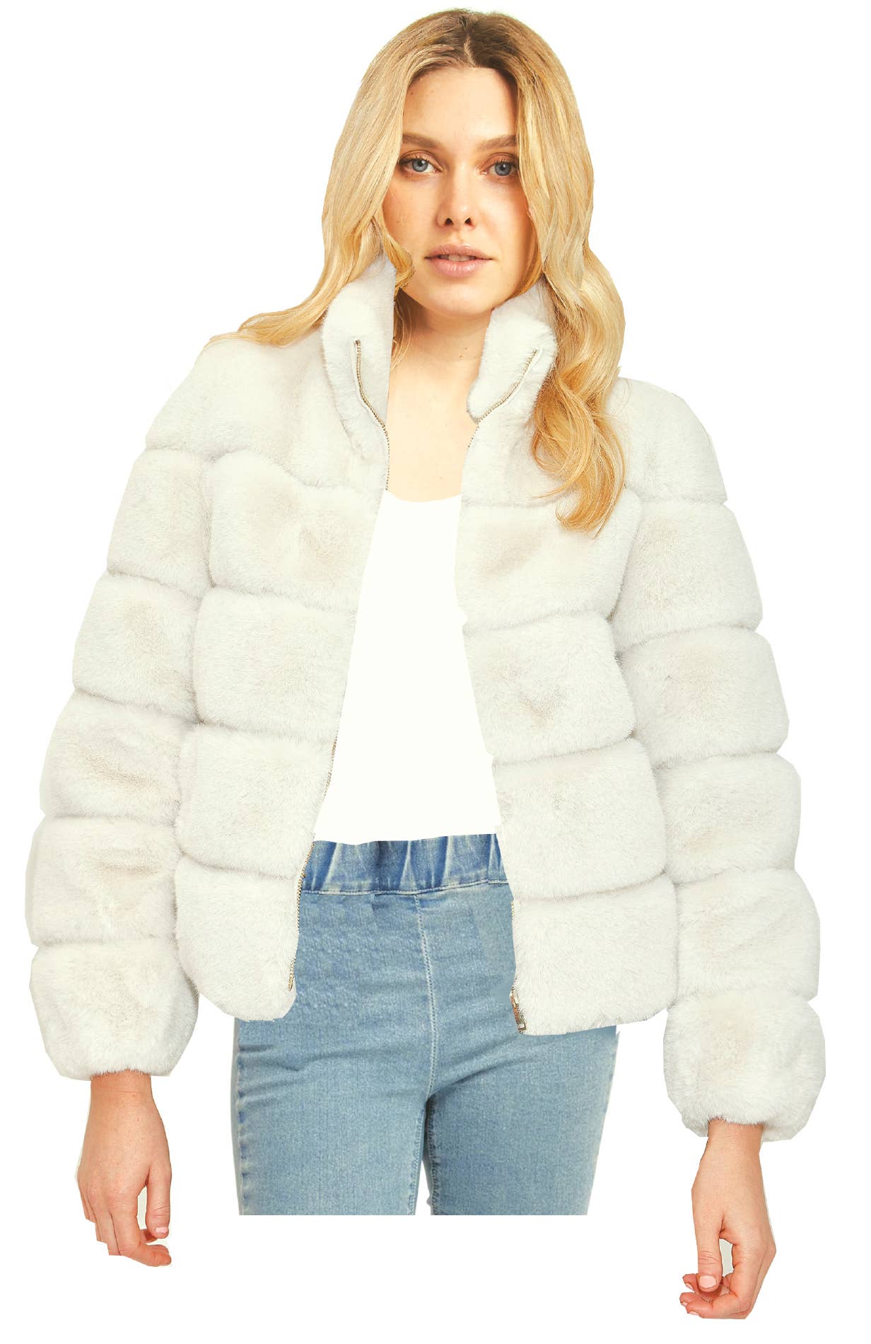 FAUX FUR JACKET