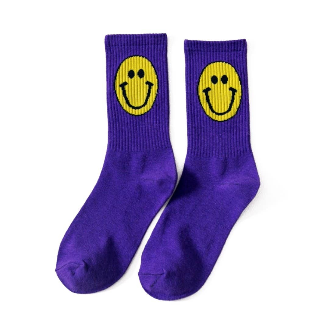 Happy Face Socks for Girls