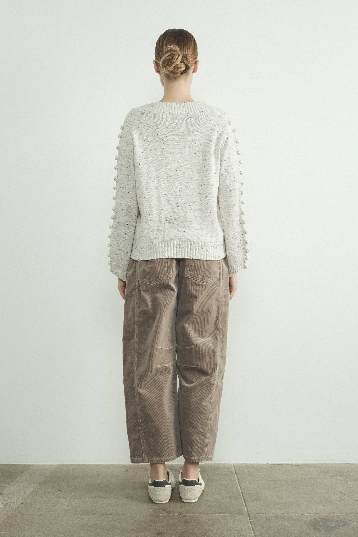 CORDUROY SLOUCHY RELAX FIT PANTS