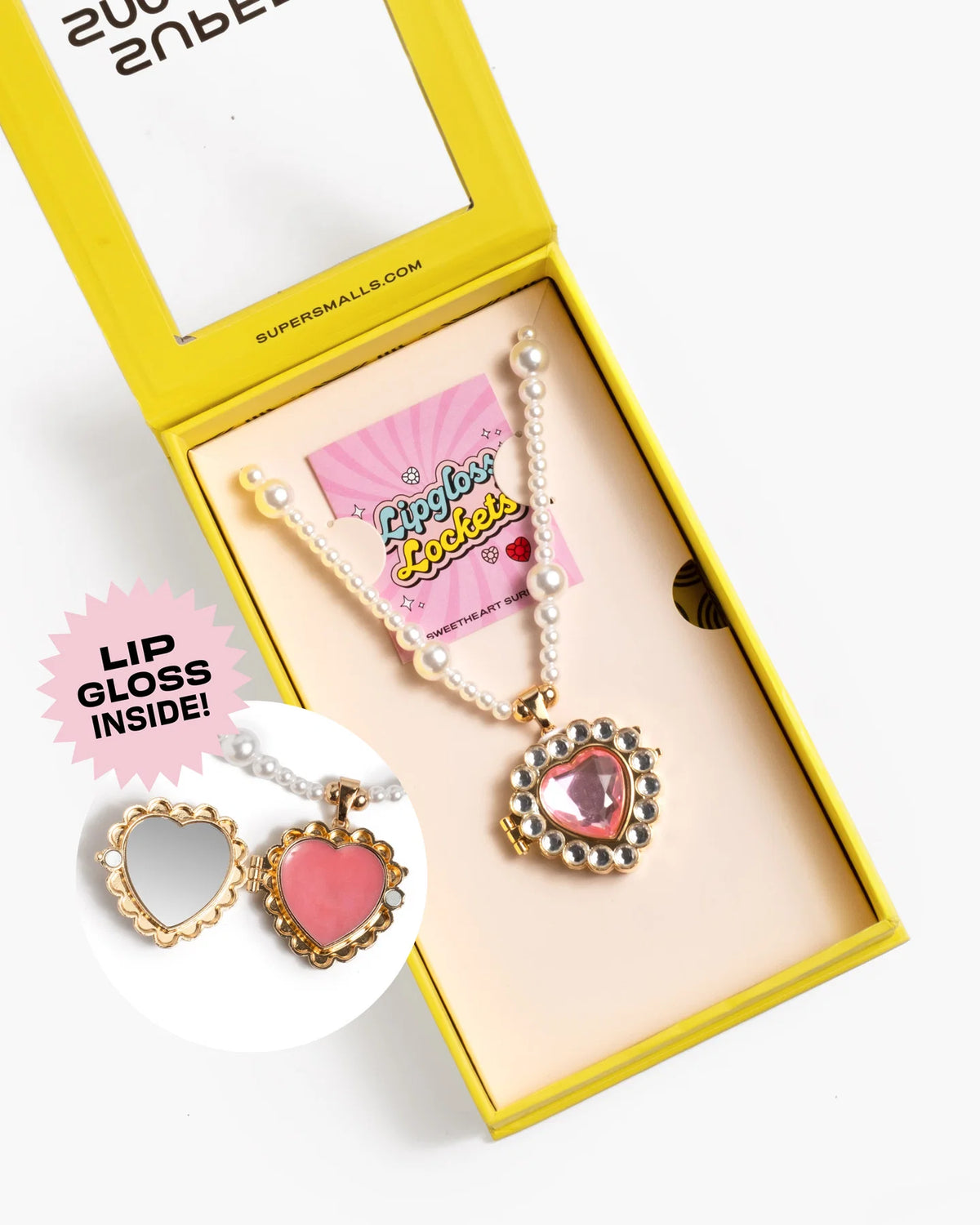 Sweetheart Surpriose Lipgloss Locket - Super Smalls
