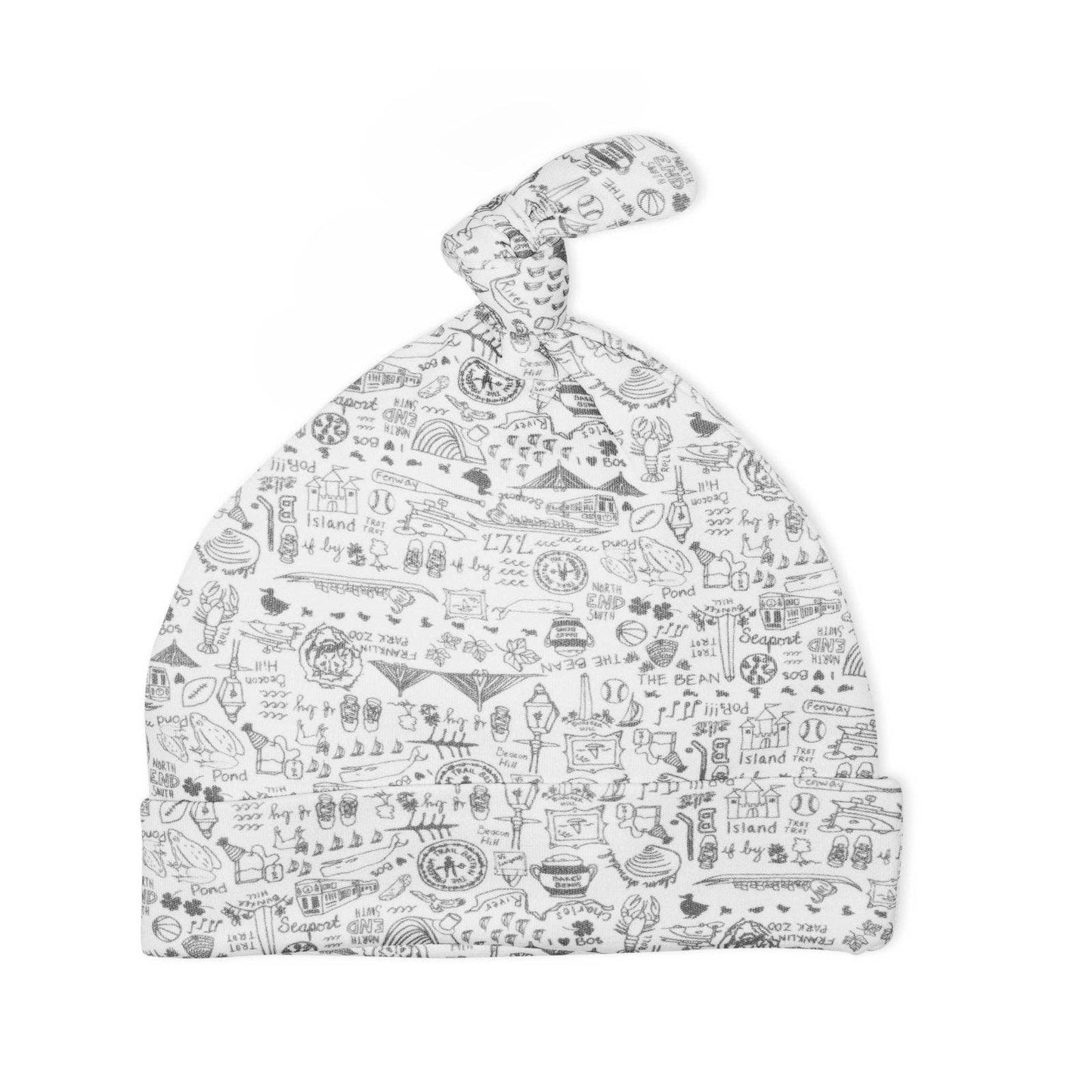 Boston Knotted Baby Hat
