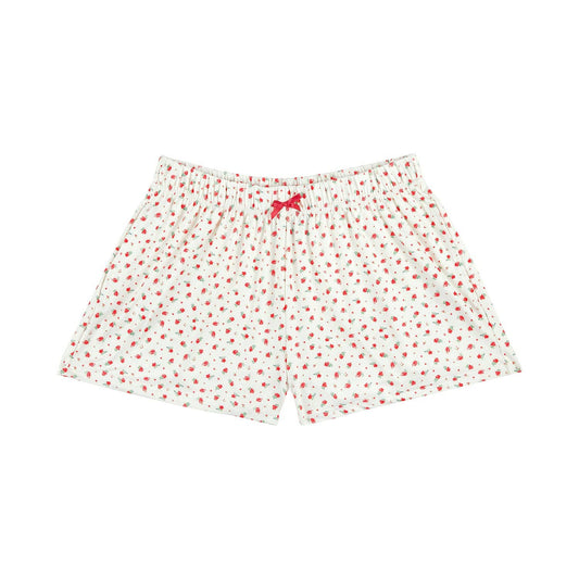 Red Roses Pajama Shorts