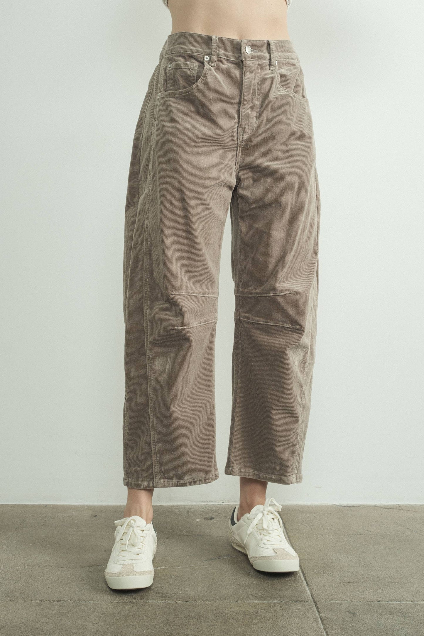 CORDUROY SLOUCHY RELAX FIT PANTS