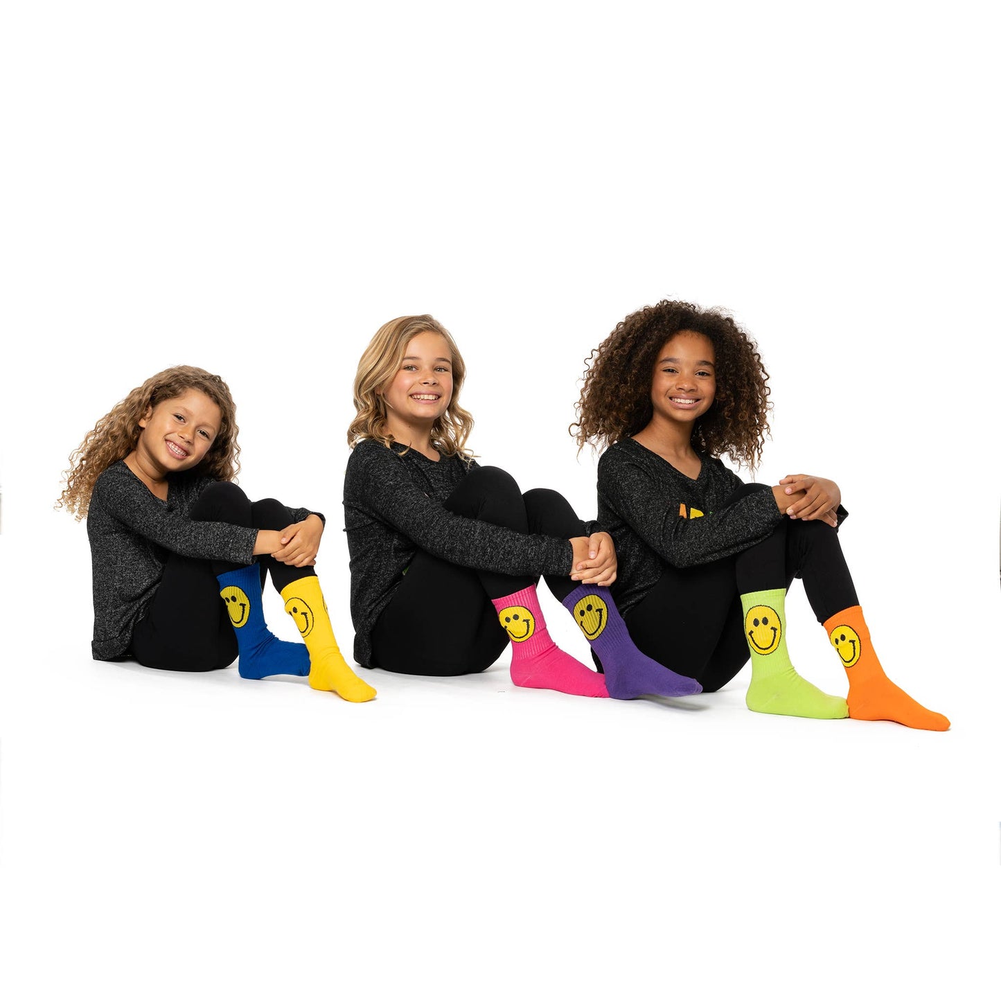 Happy Face Socks for Girls