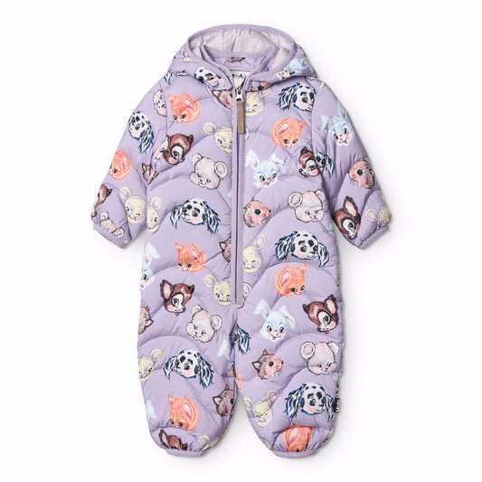 Honesty Baby Snowsuits in Itty Bitty Purple - Molo
