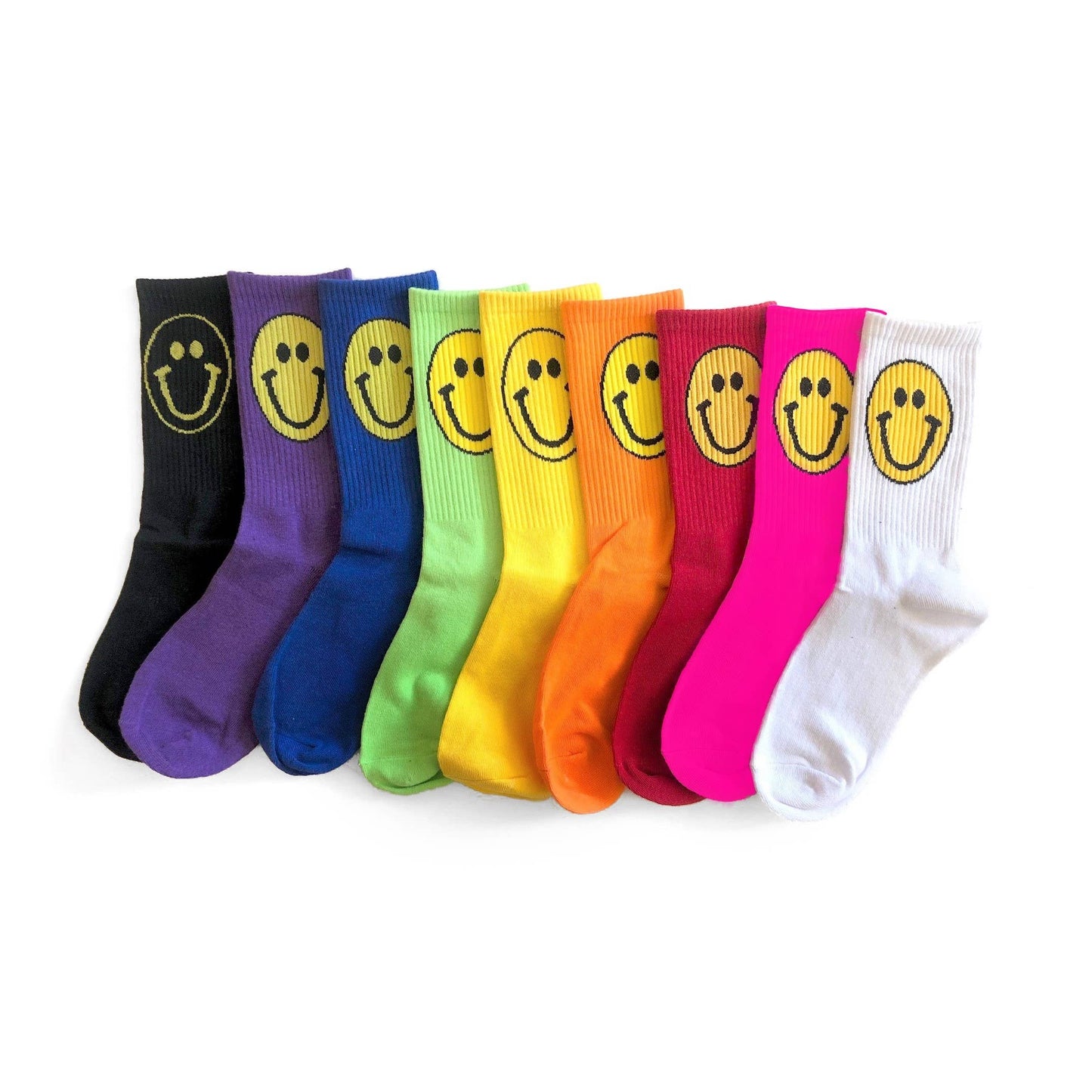 Happy Face Socks for Girls