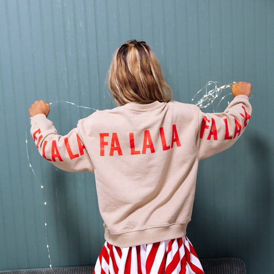 FALALA | IN CARAMEL | oversized drop shoulder | KIDS