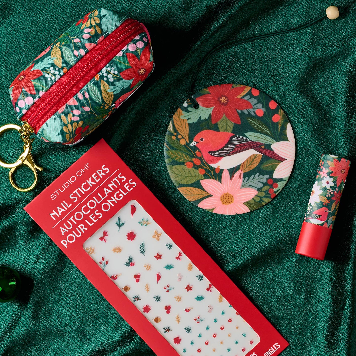 Holiday Magic Nail Stickers - Christmas