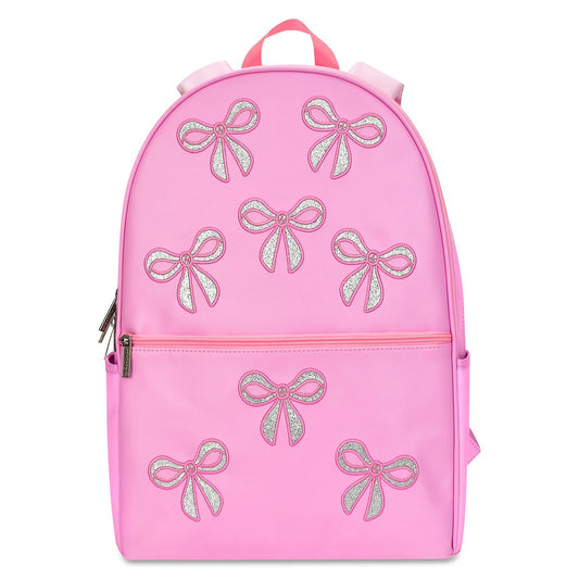 Pink Glitter Bows Backpack - Iscream