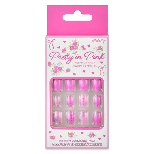 Pretty in Pink Press-on Nails Set - Iscream