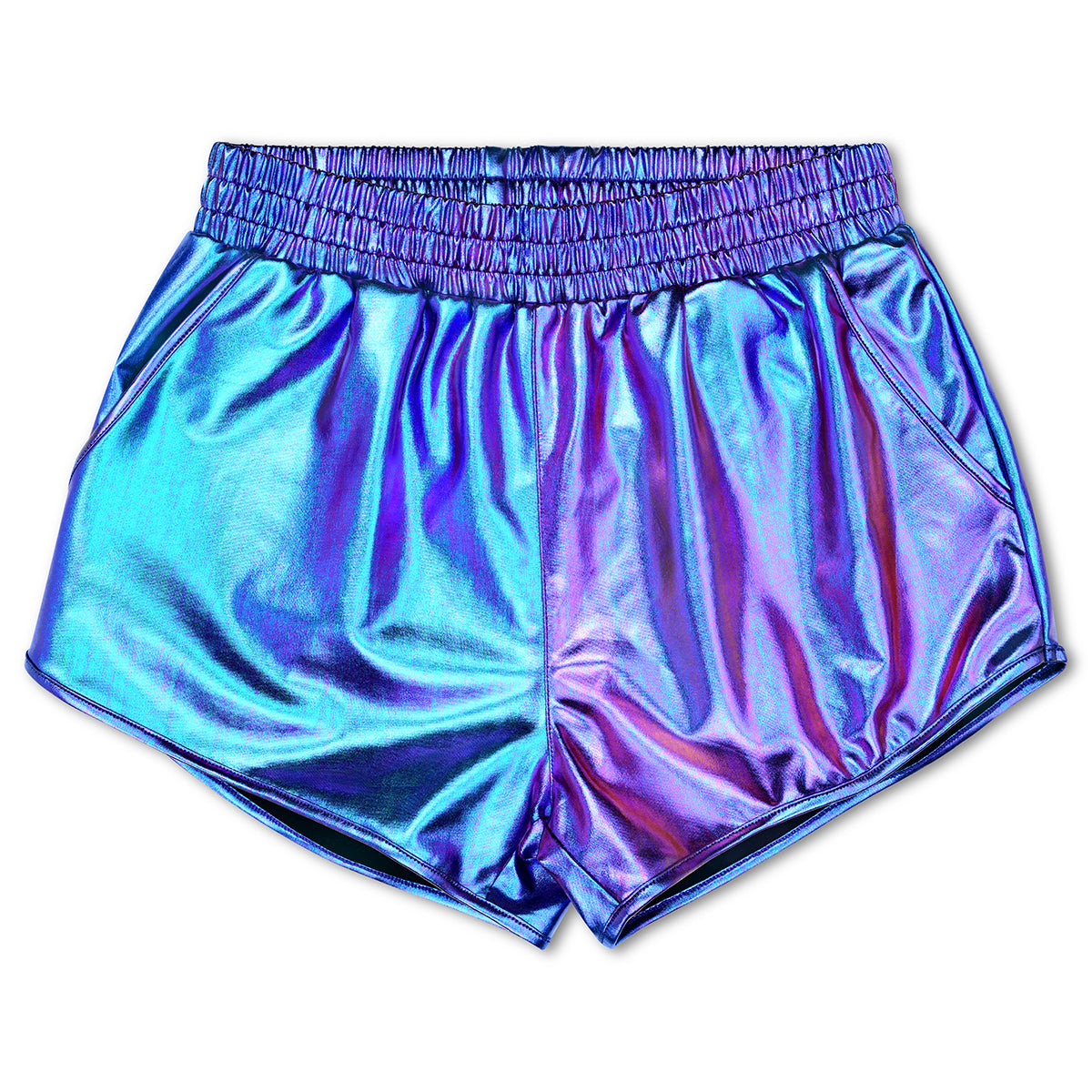 Iridescent Metallic Shorts - Iscream