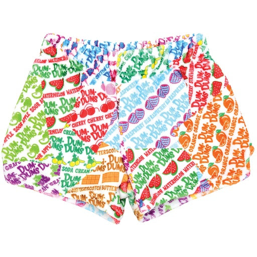 Dum-Dums Wrapper Plush Shorts - Iscream