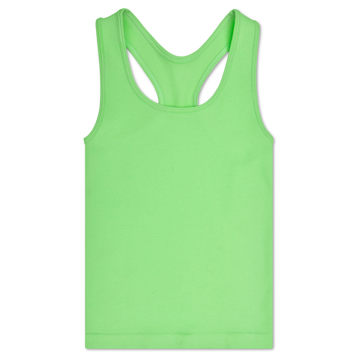 Apple Green Cropped Racer Back Top - Iscream