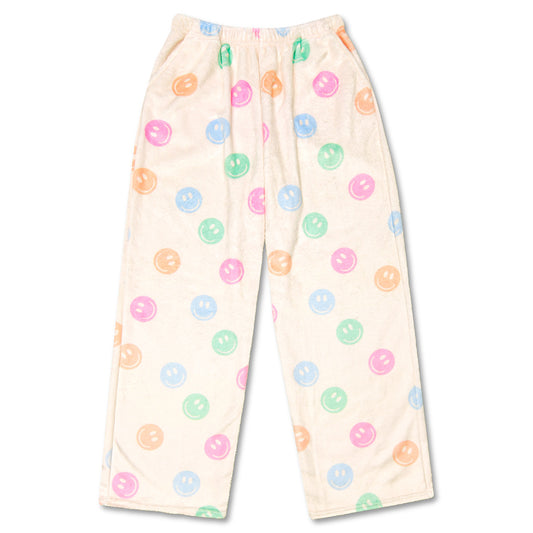 Made You Smile Plush Pants - Iscream
