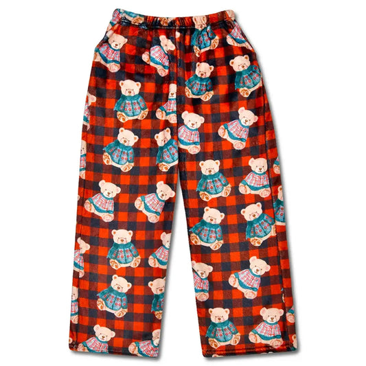Beary Merry Plush Pants - Iscream