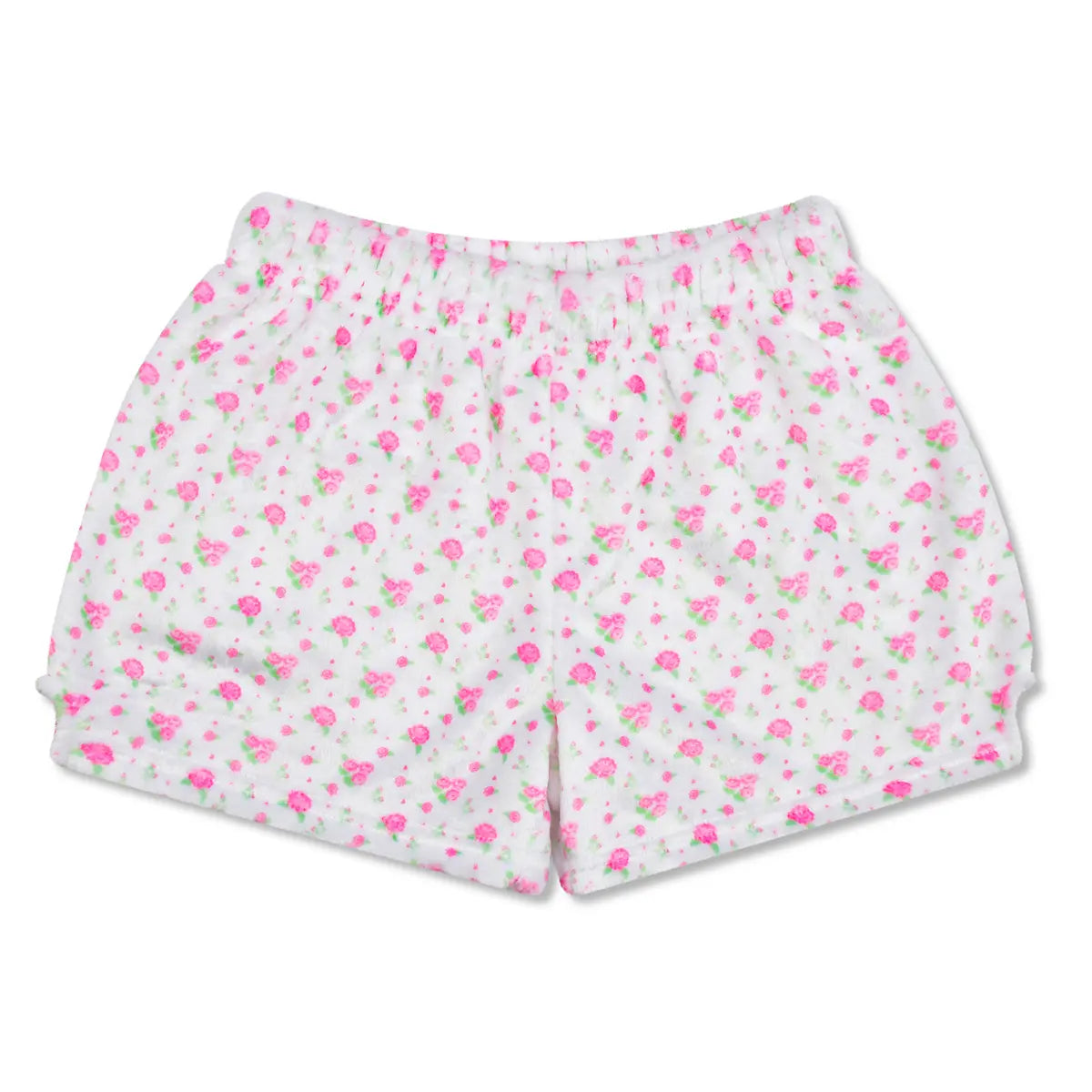 Pretty in White Plush Shorts - Iscream