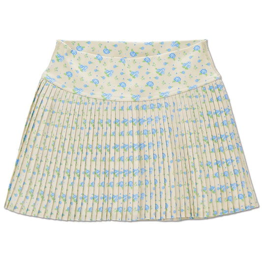 Yellow Floral Skort - Iscream