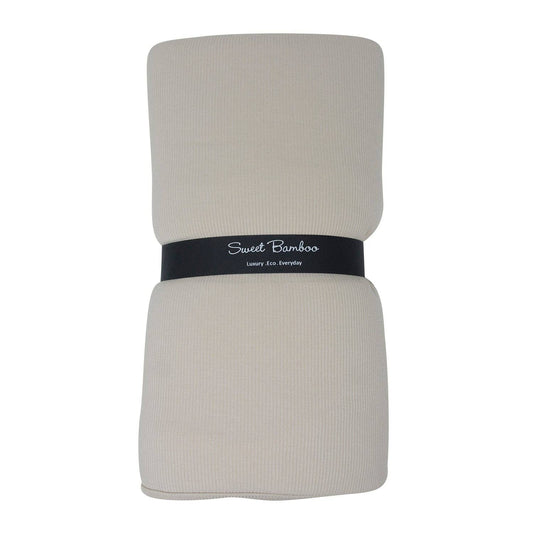 Cloud Blanket Oatmeal Rib
