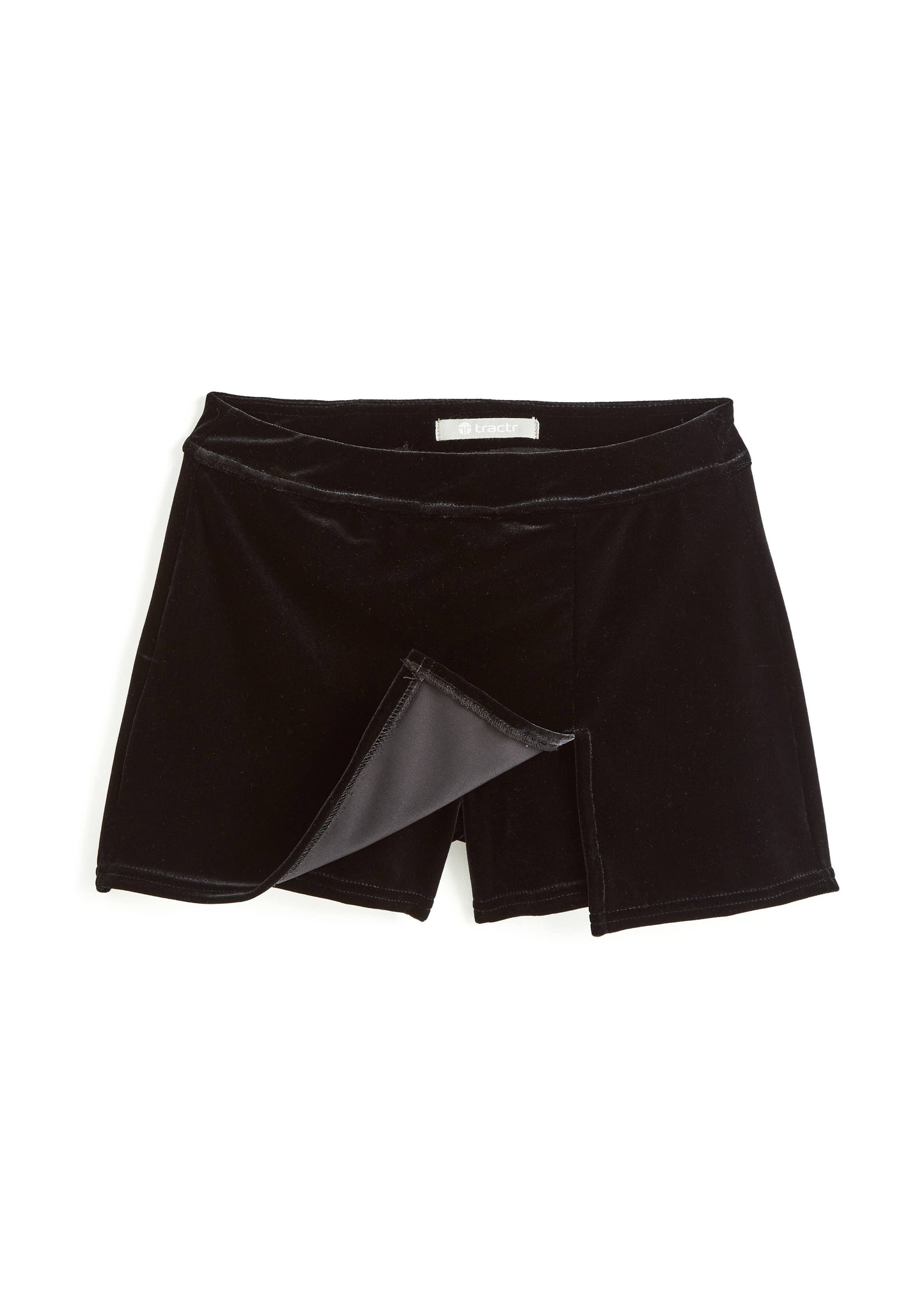 GIRLS-KNIT VELVET SKORT/2K899-RZZ