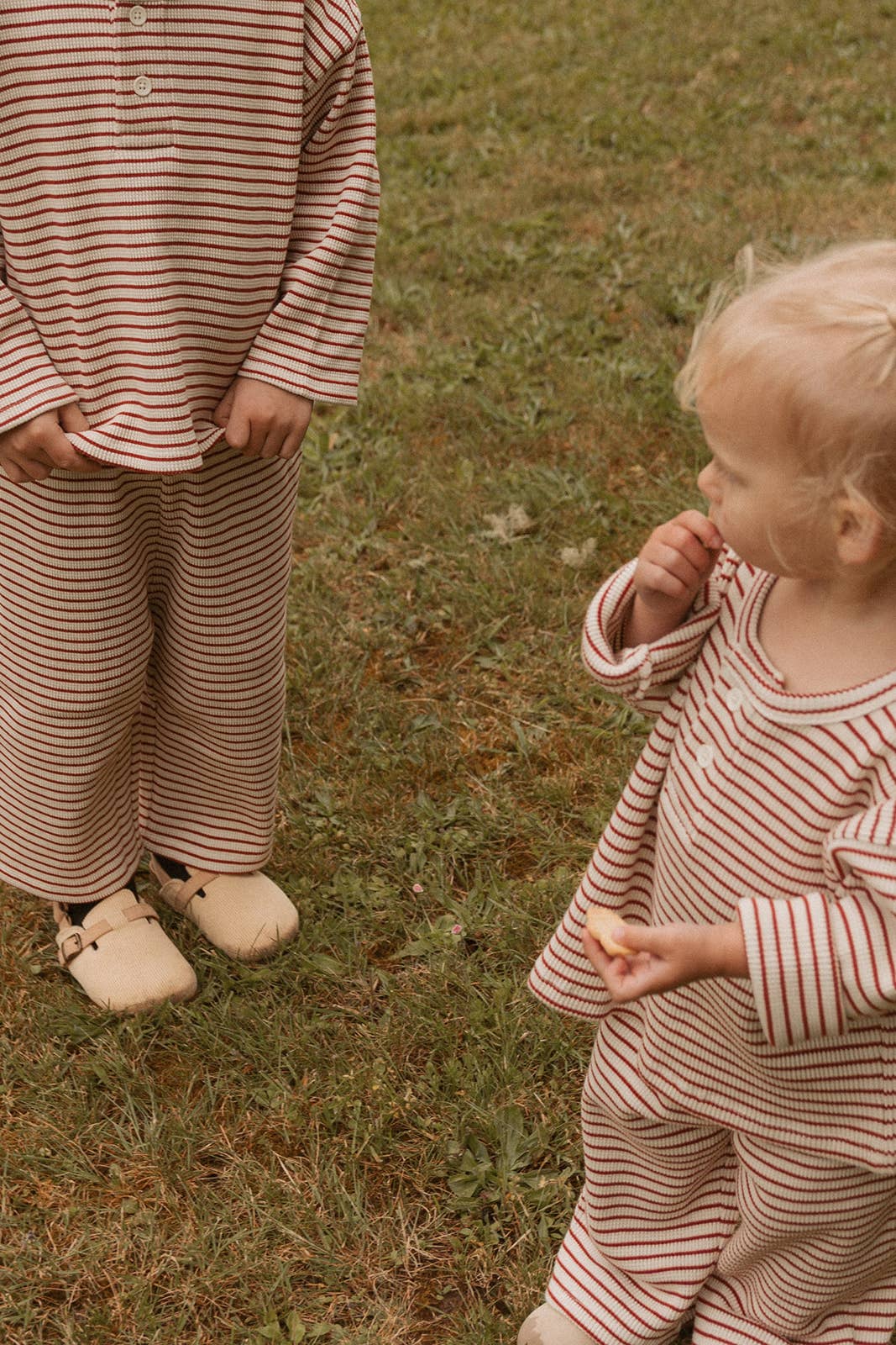 Micky Set in Thin Turtledove Stripe | Winnie & Crew
