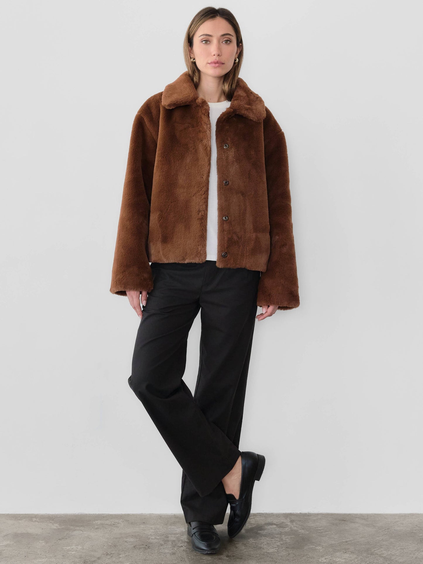 The Paloma Coat | Faux Fur Jacket